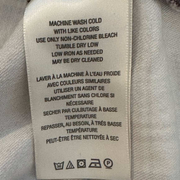 Free People Just Float On Flare Stretch Brown Plaid Jeans Bell Bottom Size 25 - Picture 14 of 16